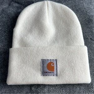 Women’s Ivory Cream Color Classic Beanie Hat